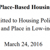 The What, Where, and When of Place-Based Housing Policy’s Neighborhood Effects 