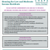 Housing Bond Bill Amendment Fact Sheet