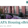 CHAPA's February 2019 Housing Briefs