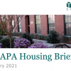 CHAPA Housing Briefs January 2021