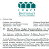 CHAPA Recommendations to Conference Committee on FY2024 State Budget